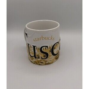 2003 Starbucks Barista Tuscany Coffee Mug Cup La Dolce Vita Italian Edition II